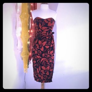 Vintage Hawaiian print dress